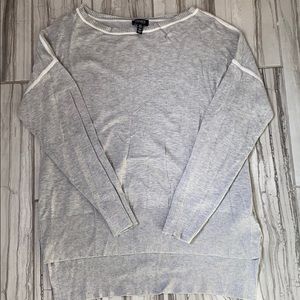 Light-weight, High-low sweater